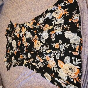 Studio One Women's Fit and Flare Dress Black Size L